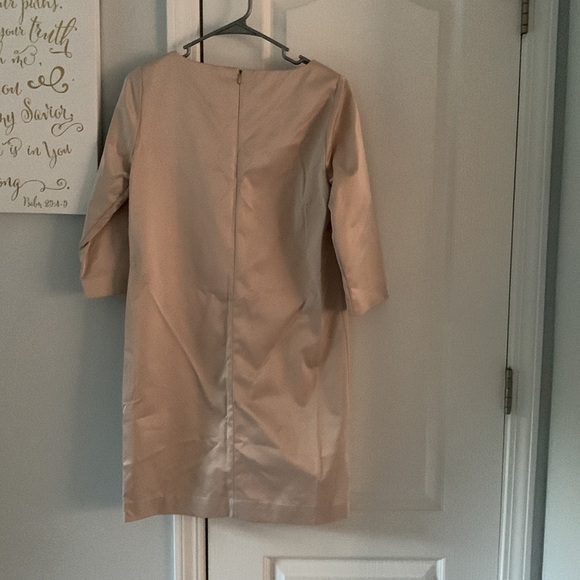 ROBERTA FREYMAN Satin being dress‎ size Small classic elegant formal - Picture 10 of 14